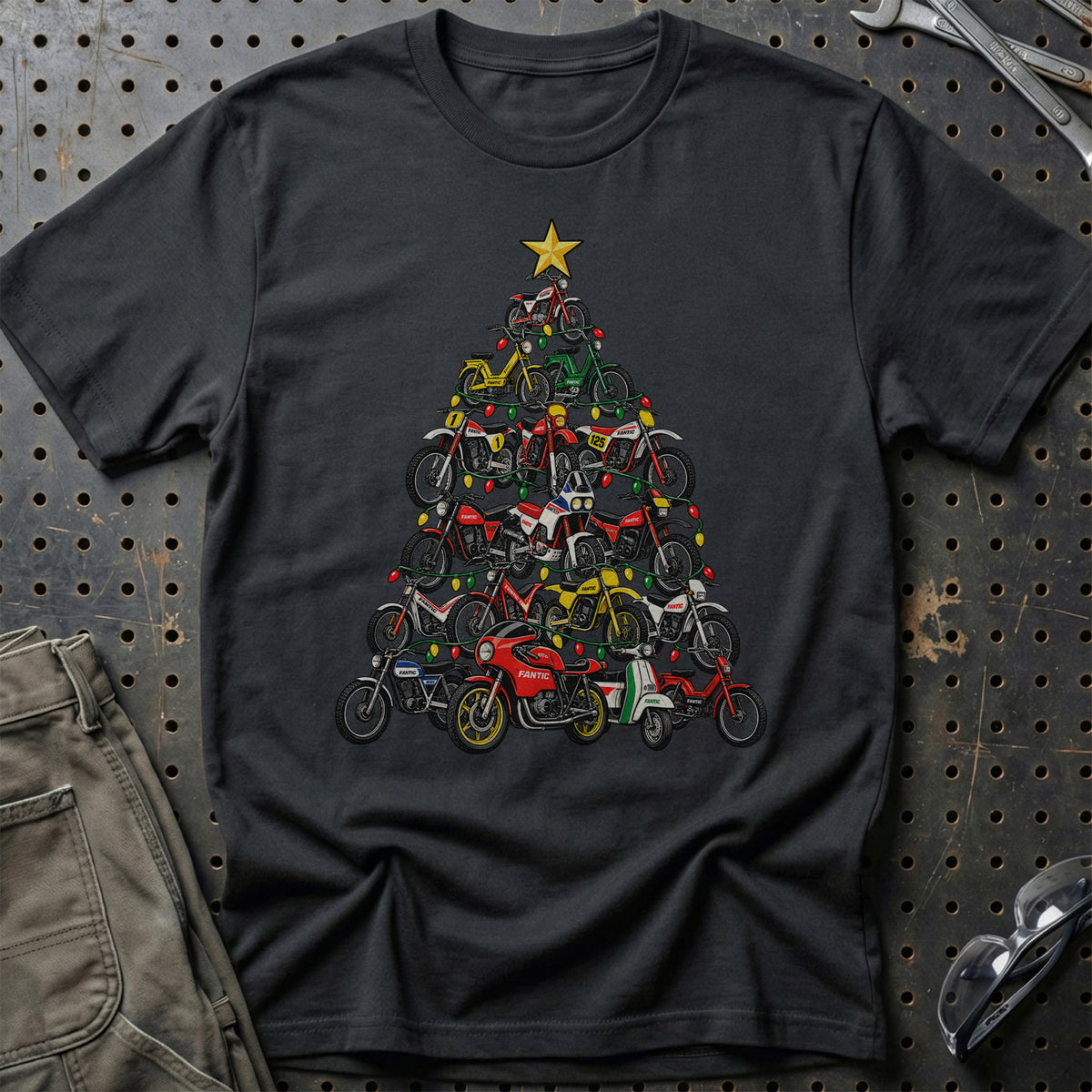 Fantic Juletræ T-Shirt – Sort