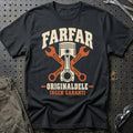 Farfar originaldele ingen garanti T-Shirt – Sort