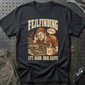 Fejlfinding – Lyt, band, drik kaffe T-Shirt-Beklædning-Garage Culture-Sort-S-Garage Culture Shop- garage - man cave - merchandise