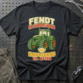 
Fendt på gårdspladsen havregrød til aften – Retro – Unisex T-Shirt – Sort