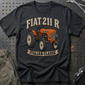 Fiat 211 R – Italian Classic T-Shirt – Sort