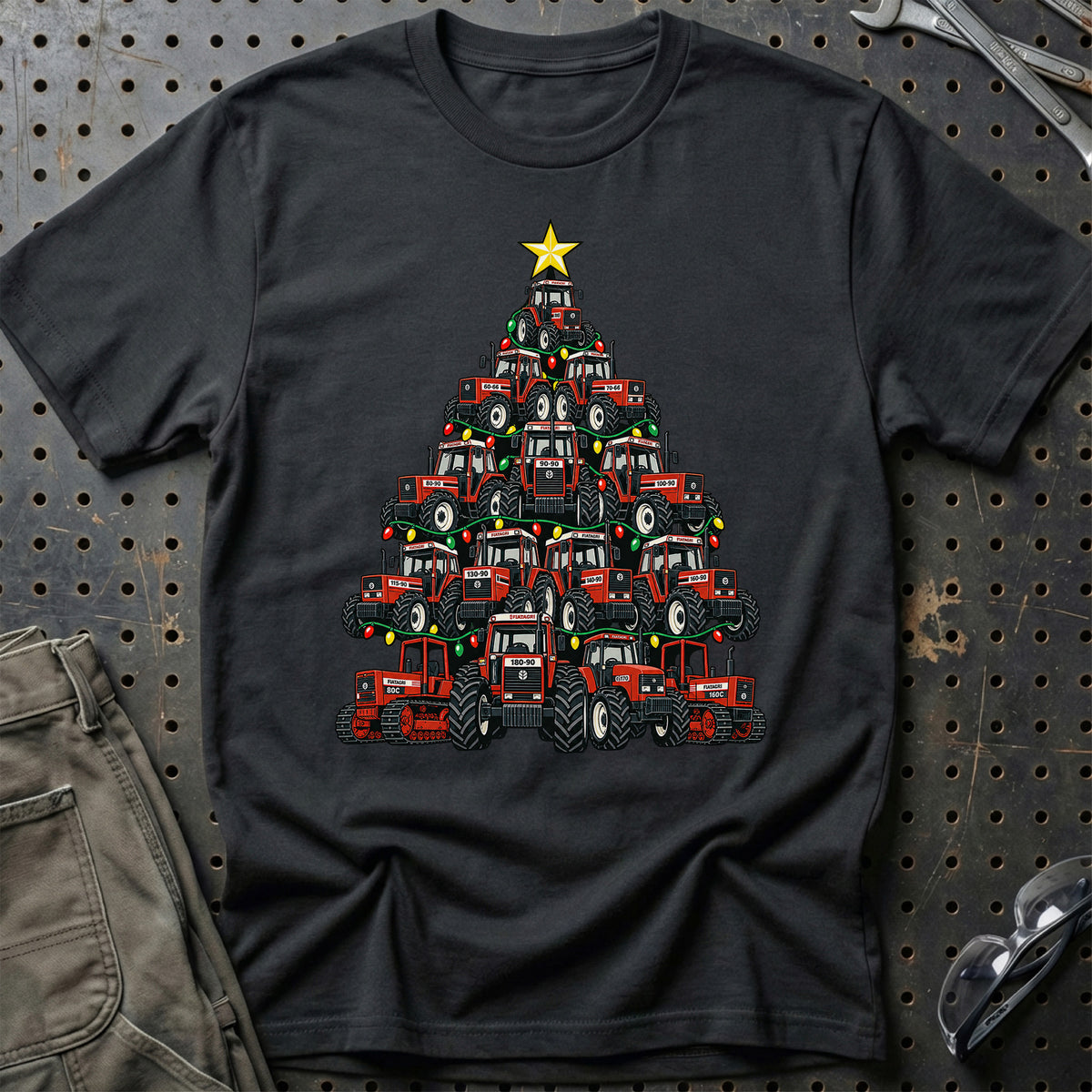 Fiatagri Juletræ T-Shirt – Sort