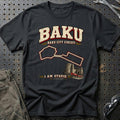 
Formula 1 Baku – I Am Stupid. Unisex T-Shirt – Sort
