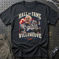 
Formula 1 Jacques Villeneuve – Hall of Fame Unisex T-Shirt – Sort