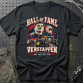 
Formula 1 Max Verstappen – Hall of Fame Unisex T-Shirt – Sort