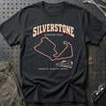 
Formula 1 Silverstone – Maggotts. Becketts. Chapel. Unisex T-Shirt – Sort