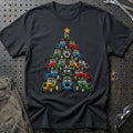 Fortschritt Juletræ T-Shirt – Sort