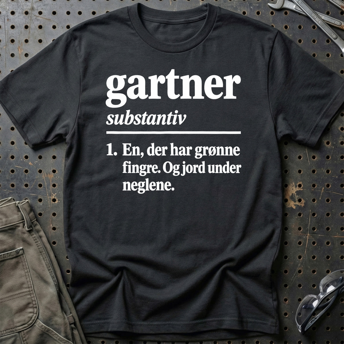 
Gartner – Definition T-Shirt – Sort