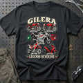 Gilera Legends Never Die T-Shirt – Sort