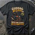 
Goddag betjent den lød sådan da jeg købte den – Illustration – Unisex T-Shirt – Sort