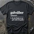 
Gulvsliber – Definition T-Shirt – Sort