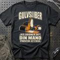 Gulvsliber – Jeg Ordner Det, Din Mand Prøvede At Fikse T-Shirt – Sort