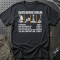 Gulvsliberens Timeløn T-Shirt – Sort