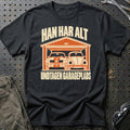 Han har alt undtagen garageplads T-Shirt – Sort