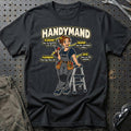 Handymand – Anatomi T-Shirt – Sort