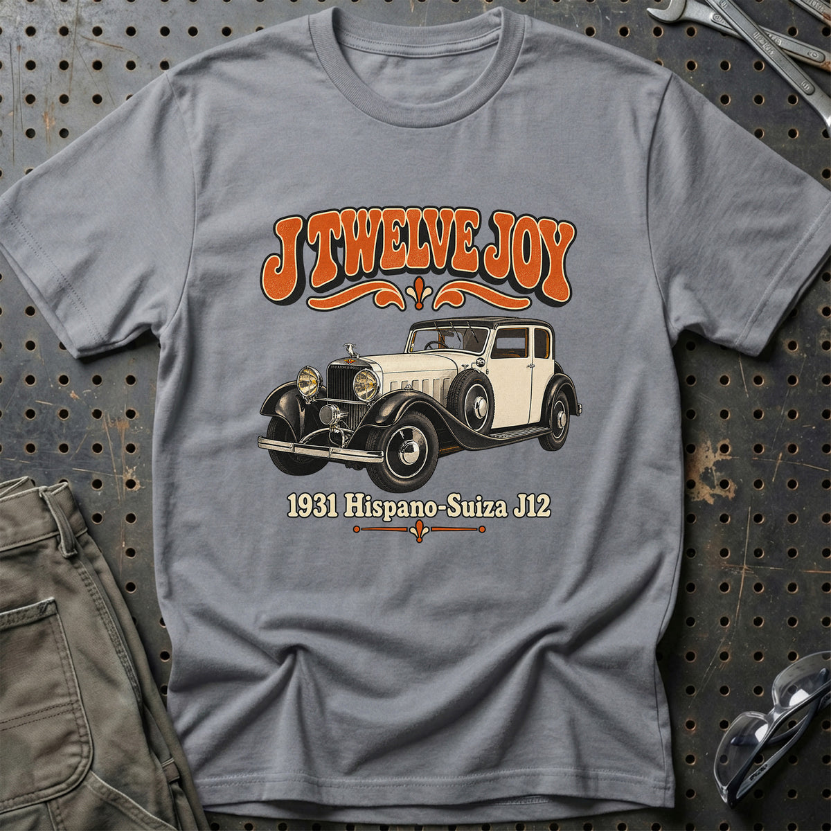 
Hispano-Suiza J12 1931 – J Twelve Joy T-Shirt – Grå Sport