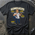 Hjemmehjælper – Anatomi T-Shirt – Sort