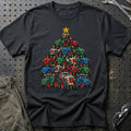 Hürlimann Juletræ T-Shirt – Sort