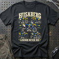 Husaberg Legends Never Die T-Shirt – Sort