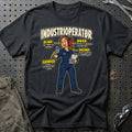 Industrioperatør – Anatomi T-Shirt – Sort