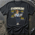 IT-konsulent – Anatomi T-Shirt – Sort