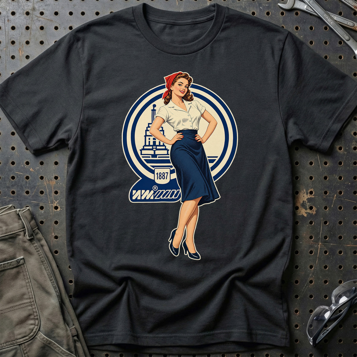 IZh Retro Pinup T-Shirt – Sort