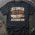 Jeg samler ikke på biler jeg redder dem T-Shirt – Sort