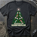 
Julehygge for badmintonspillere – Unisex T-Shirt – Sort