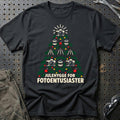 
Julehygge for fotoentusiaster – Unisex T-Shirt – Sort