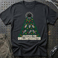 
Julehygge for grillentusiaster – Unisex T-Shirt – Sort