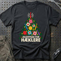 
Julehygge for hæklere – Unisex T-Shirt – Sort