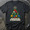 
Julehygge for strikkere – Unisex T-Shirt – Sort