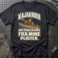 
Kajakroer – Jeg padler væk fra mine pligter – Unisex T-Shirt – Sort