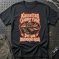 Kassetten sidder fast – Det gør minderne også – Rock T-Shirt – Sort