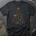 KMZ Juletræ T-Shirt – Sort