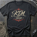 
KTM Garage – Pinstripe – Unisex T-Shirt med tryk foran, farve: Sort