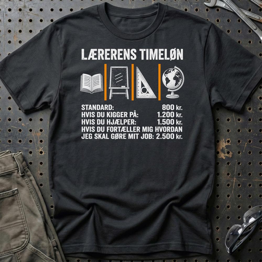 Lærerens Timeløn T-Shirt