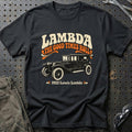 
Lancia Lambda 1922 – Lambda the Good Times Roll T-Shirt – Sort
