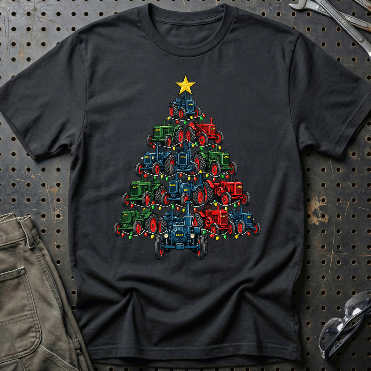 Lanz Juletræ T-Shirt – Sort