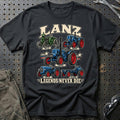 Lanz Legends Never Die T-Shirt – Sort