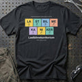 
Lastbilmekaniker – Lastbilmekanikerium – Unisex T-Shirt med tryk foran, farve: Sort