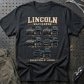 
Lincoln Navigator – Generations of Legends T-Shirt – Sort