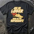 
Løber – Hvad er din superkraft? – Unisex T-Shirt – Sort