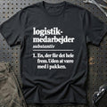 
Logistikmedarbejder – Definition T-Shirt – Sort