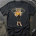 Maico Retro Pinup T-Shirt – Sort