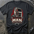 MAN – Made For Men Of The Road T-Shirt – Sort