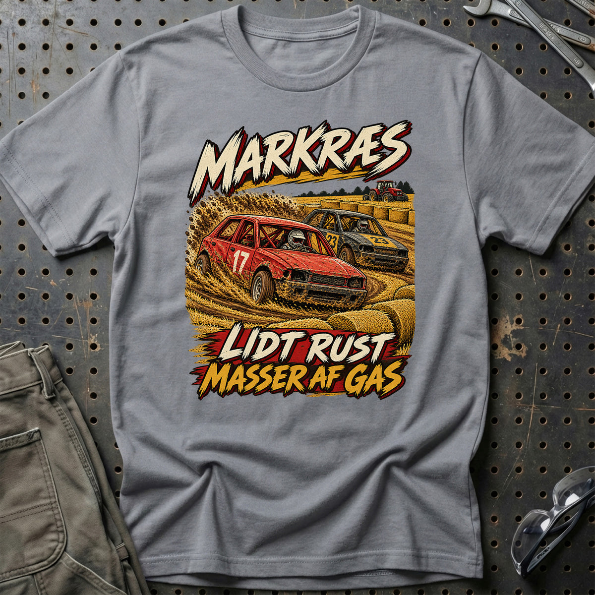 
Markræs lidt rust masser af gas – Illustration – Unisex T-Shirt – Grå Sport