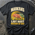 
Markræs lidt rust masser af gas – Retro – Unisex T-Shirt – Sort
