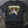 Maskiningeniør – Anatomi T-Shirt – Sort