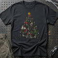 Matchless Juletræ T-Shirt – Sort